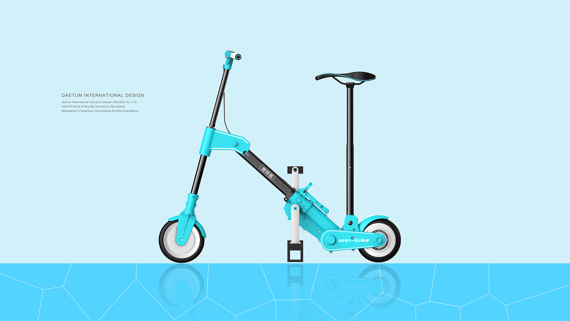拜客自行车设计,拜客自行车外观设计,拜客自行产品设计