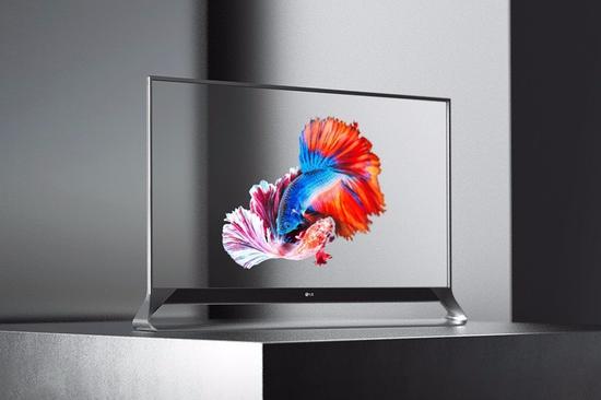 科技感爆棚的LG透明面板电视-德腾工业设计