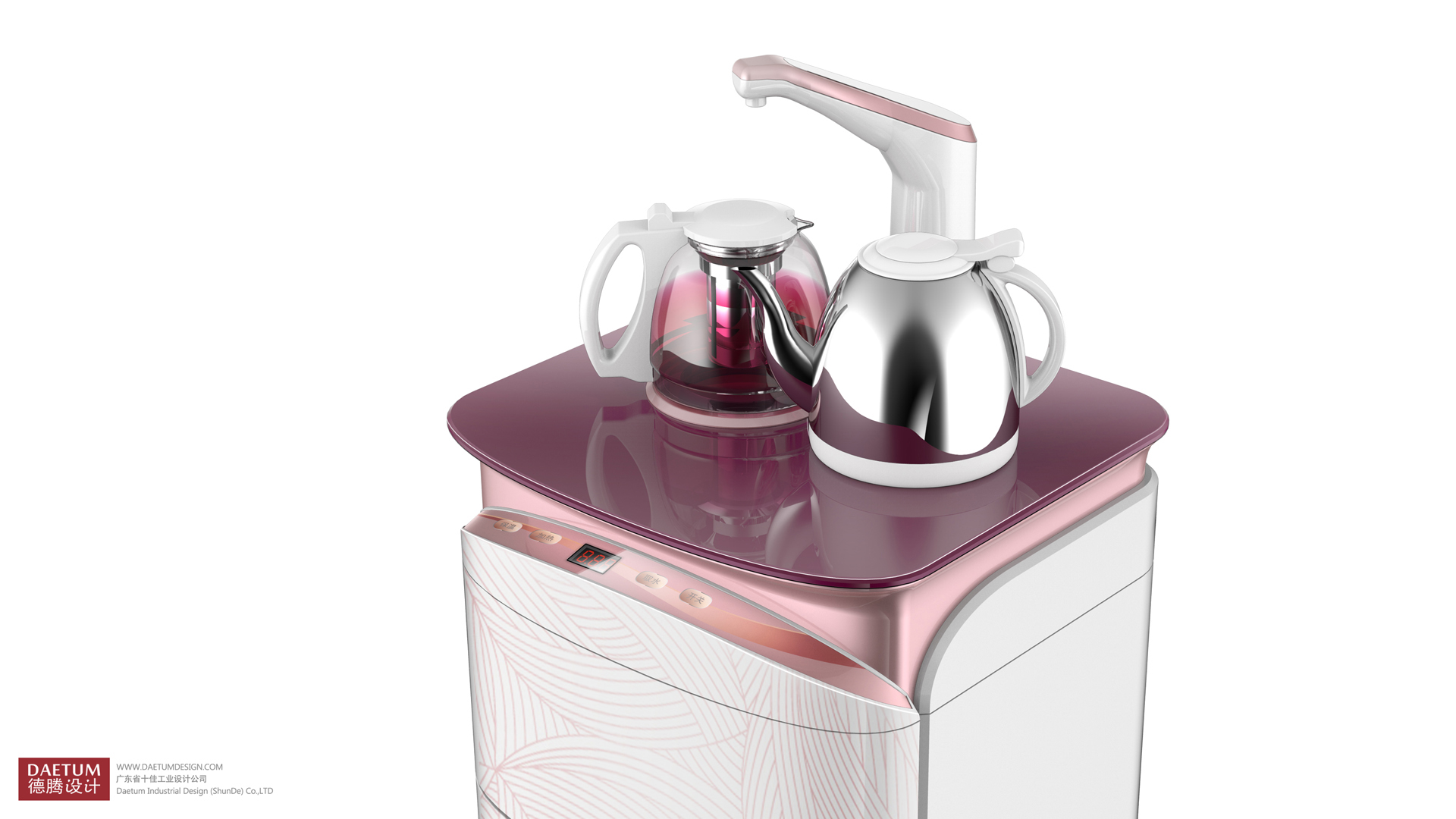 茶吧饮水机设计,茶吧饮水机外观设计,茶吧饮水机产品设计